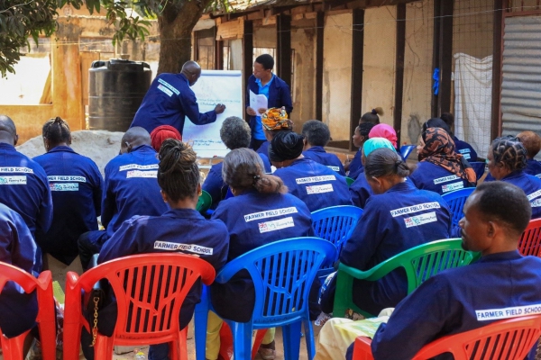 Renforcement des capacit&eacute;s des &eacute;leveurs